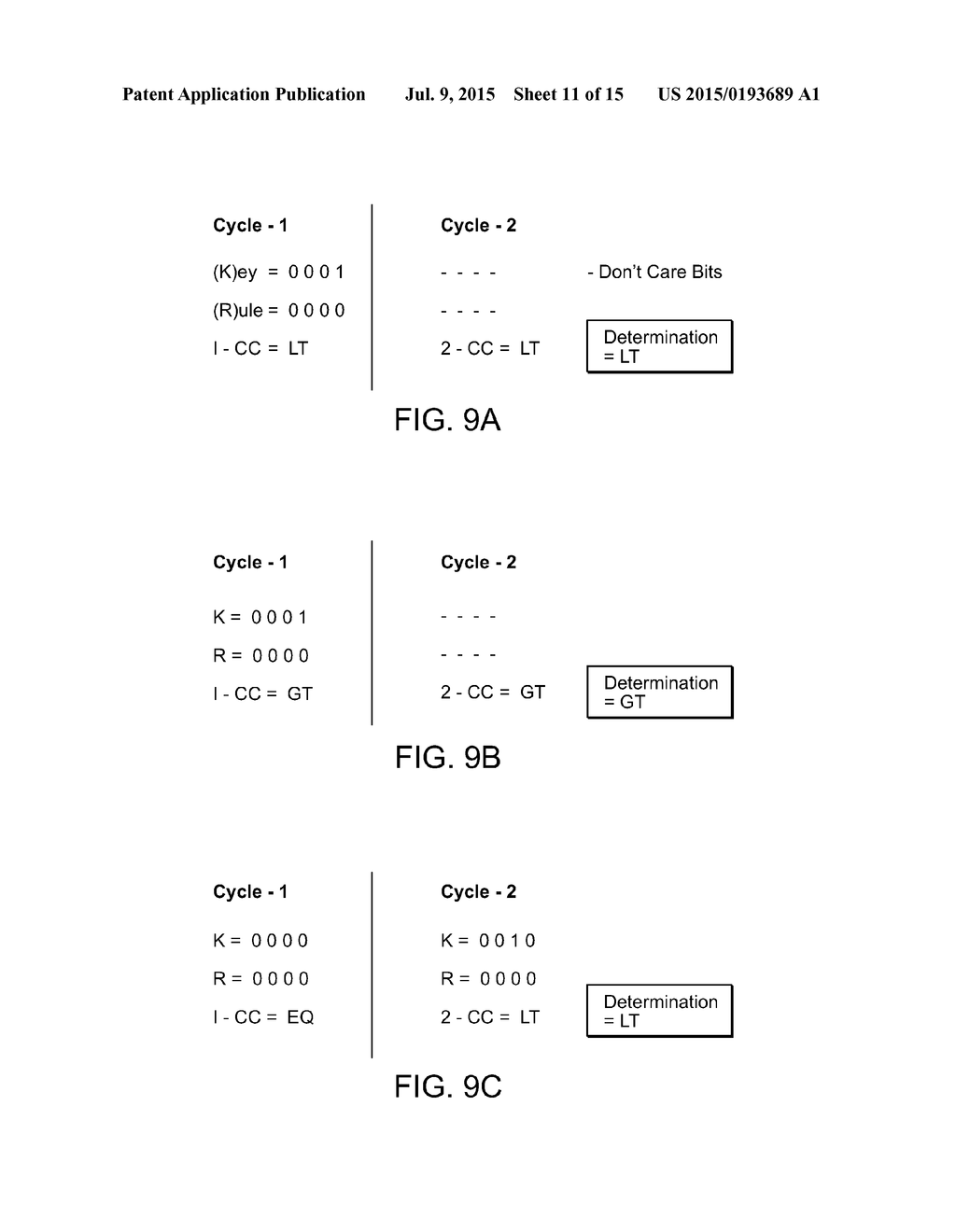 CONDITION CODE APPROACH FOR COMPARING RULE AND KEY DATA THAT ARE PROVIDED     IN PORTIONS - diagram, schematic, and image 12