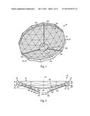 MESH REFLECTOR WITH TRUSS STRUCTURE diagram and image