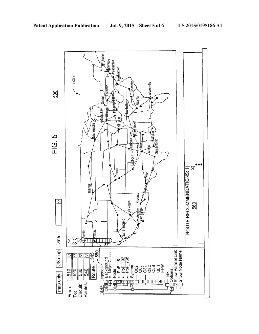 METHOD AND APPARATUS FOR PROVIDING A ROUTE RECOMMENDATION - diagram, schematic, and image 06