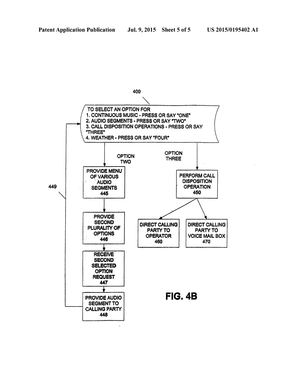 SYSTEMS AND METHODS FOR PROVIDING SELECTABLE OPTIONS TO A CALLING PARTY     ON-HOLD - diagram, schematic, and image 06