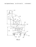 CHAIR FOR USE WITH OPHTHALMIC INSTRUMENTS diagram and image