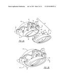 HYBRID FASCIA MOUNTED EXHAUST TIP ASSEMBLY diagram and image