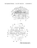 VIBRATION-REDUCING STRUCTURE FOR COMPRESSING DIAPHRAGM PUMP diagram and image
