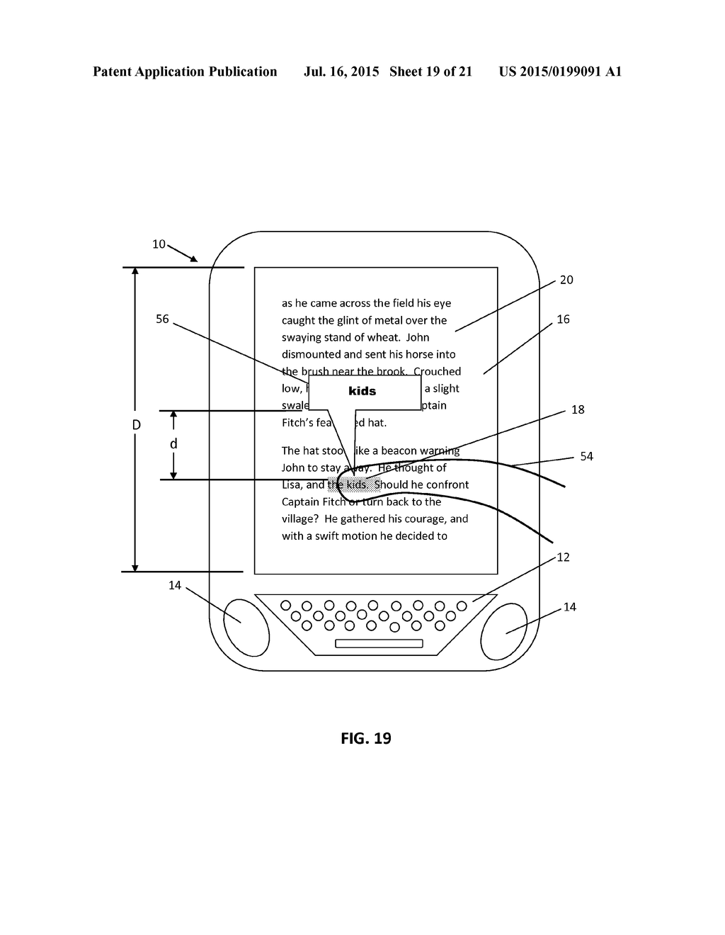 Enhanced E-Book and Enhanced E-Book Reader - diagram, schematic, and image 20