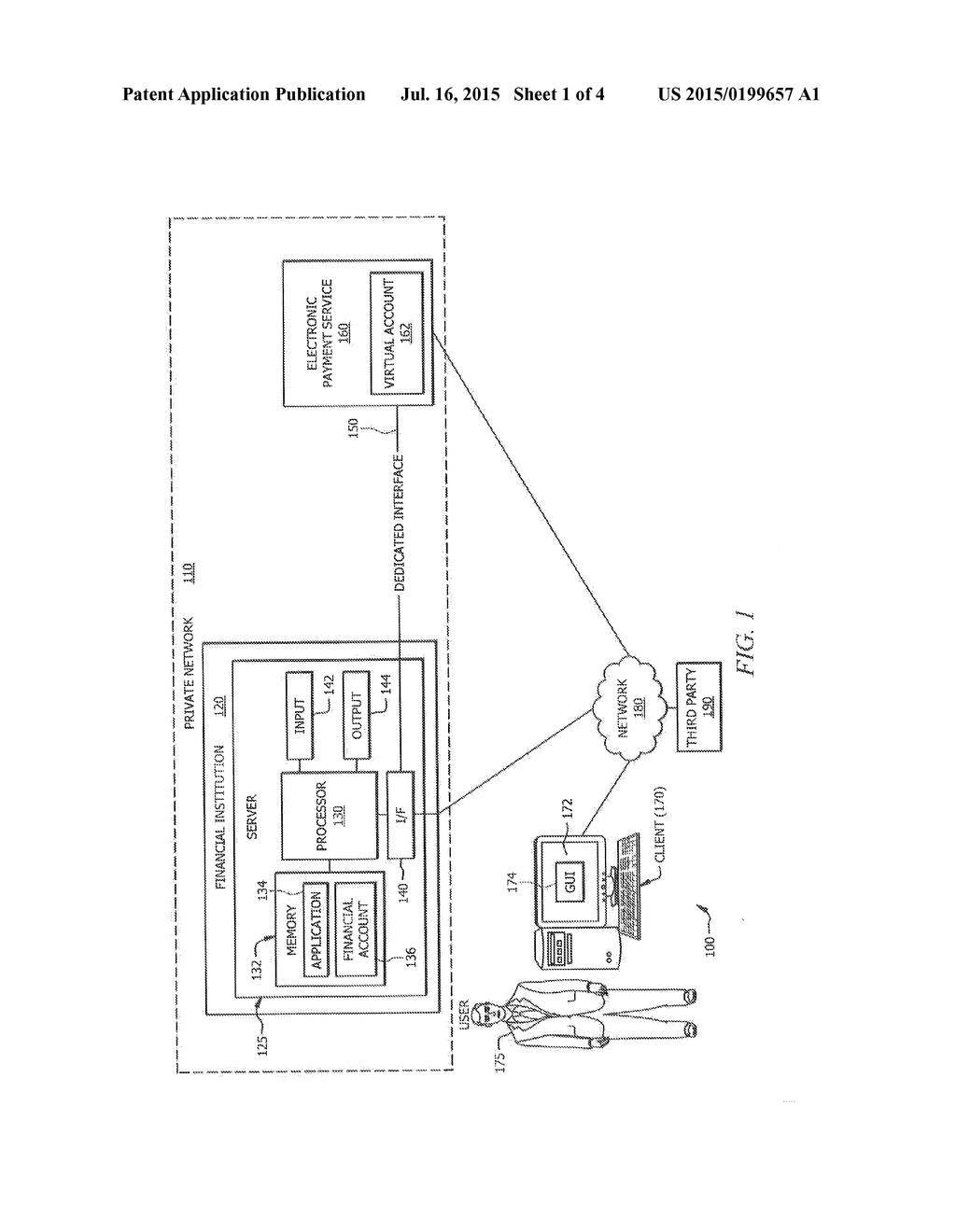 REAL-TIME TRANSACTIONS FOR A VIRTUAL ACCOUNT - diagram, schematic, and image 02