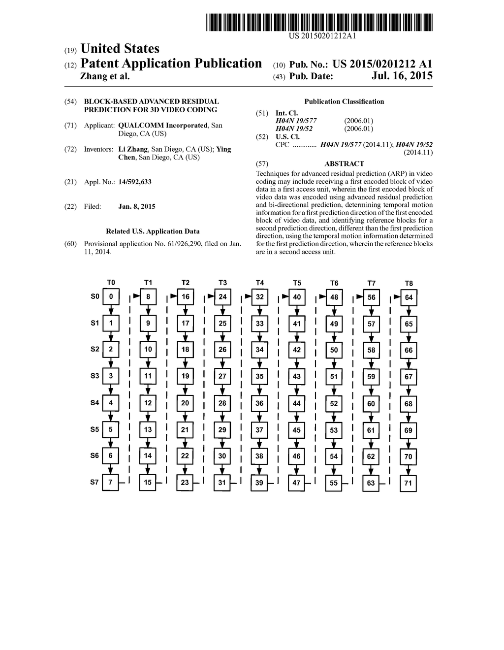 BLOCK-BASED ADVANCED RESIDUAL PREDICTION FOR 3D VIDEO CODING - diagram, schematic, and image 01