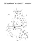 Center Pivot Swing-Out Wall Rack diagram and image