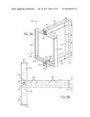 Center Pivot Swing-Out Wall Rack diagram and image