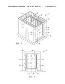 ELECTRONICS CHASSIS ADAPTABLE FOR FORCED AIR OR LIQUID CONDUCTION COOLING diagram and image