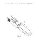 HEAT FIN FOR SMALL FORM-FACTOR PLUGGABLE OPTICAL TRANSCEIVER MODULE diagram and image