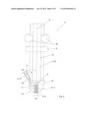 TOOL AND METHOD FOR SHEATHING AN ELONGATE PRODUCT AVAILABLE BY THE METER diagram and image