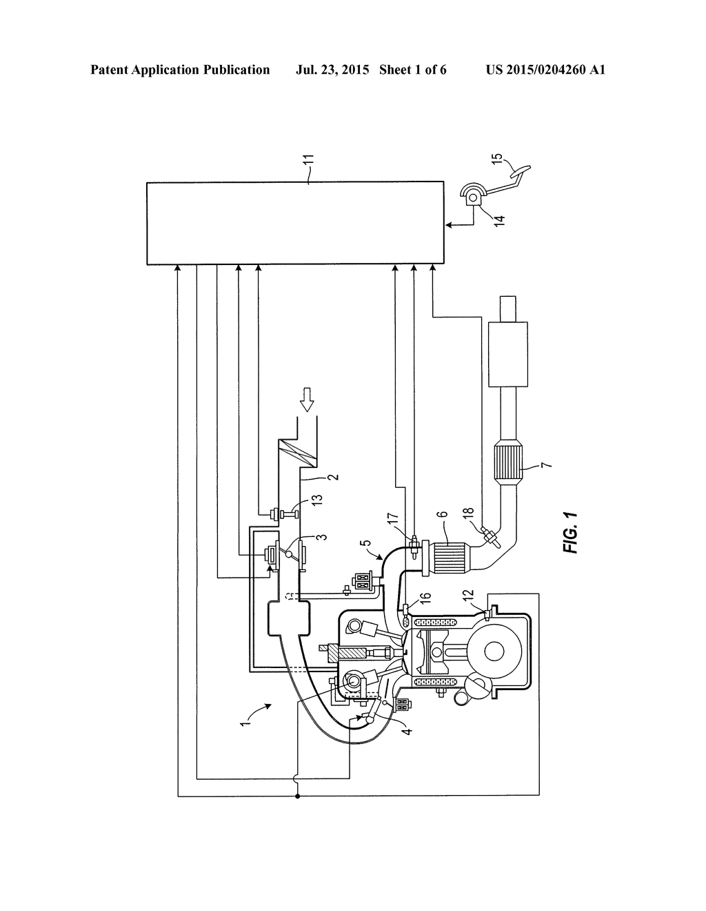PURIFICATION APPARATUS OF ENGINE EXHAUST GAS AND METHOD FOR PURIFICATION     OF EXHAUST GAS - diagram, schematic, and image 02