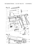LOCKING DEVICE FOR A FIREARM AND FIREARM diagram and image