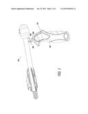 Handheld Toy Projectile Launcher with Spring Loaded Spool diagram and image