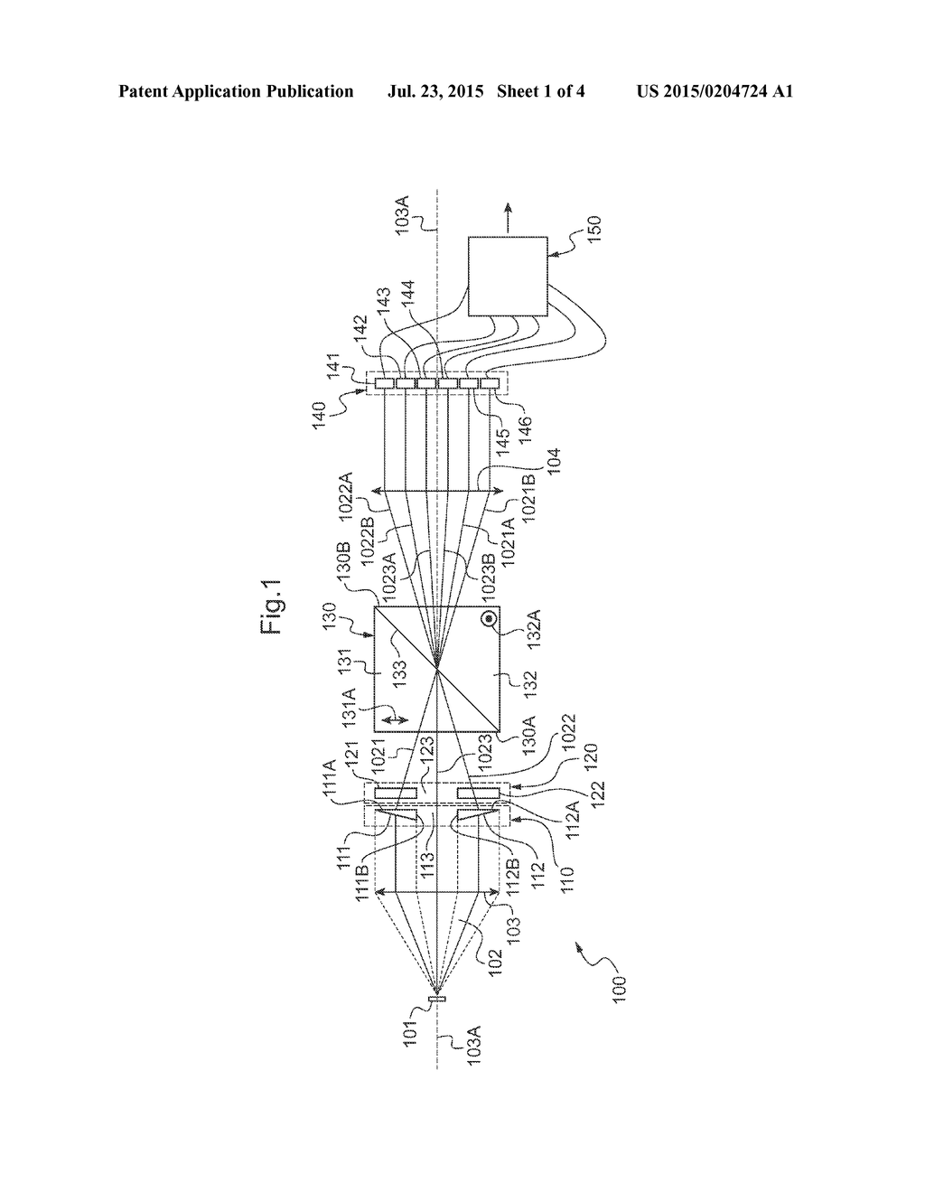 WAVEFRONT-DIVISION POLARIMETRIC ANALYSIS METHOD AND DEVICE,     SPECTROPOLARIMETER, POLARIMETRIC CAMERA AND OPTICAL MICROSCOPE USING SUCH     A DEVICE - diagram, schematic, and image 02