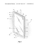 LOW PROFILE MIRROR AND MEDIA DISPLAY DEVICE ASSEMBLY diagram and image