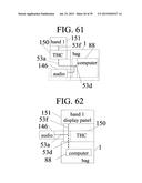 Bag computer display panel mounts, telecommunications, wearable     adaptations and accessories diagram and image