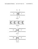 THERMOELECTRIC CONVERSION ELEMENT INCLUDING, IN THERMOELECTRIC MATERIAL,     SPACES OR BRIDGING SPACES SUCH THAT HEAT TRANSFER AMOUNTS ARE REDUCED AND     WORKING SUBSTANCE FLOW IS EQUAL TO OR GREATER THAN THOSE OF ORIGINAL     THERMOELECTRIC MATERIAL diagram and image