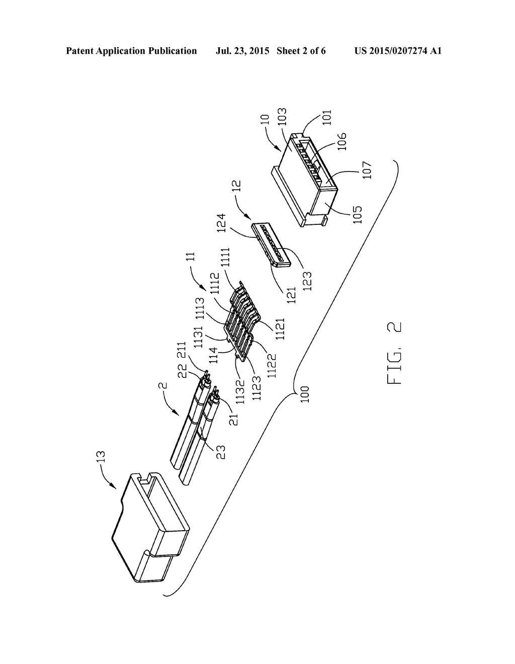 CABLE CONNECTOR ASSEMBLY WITH IMPROVED GROUNDING STRUCTURE - diagram, schematic, and image 03