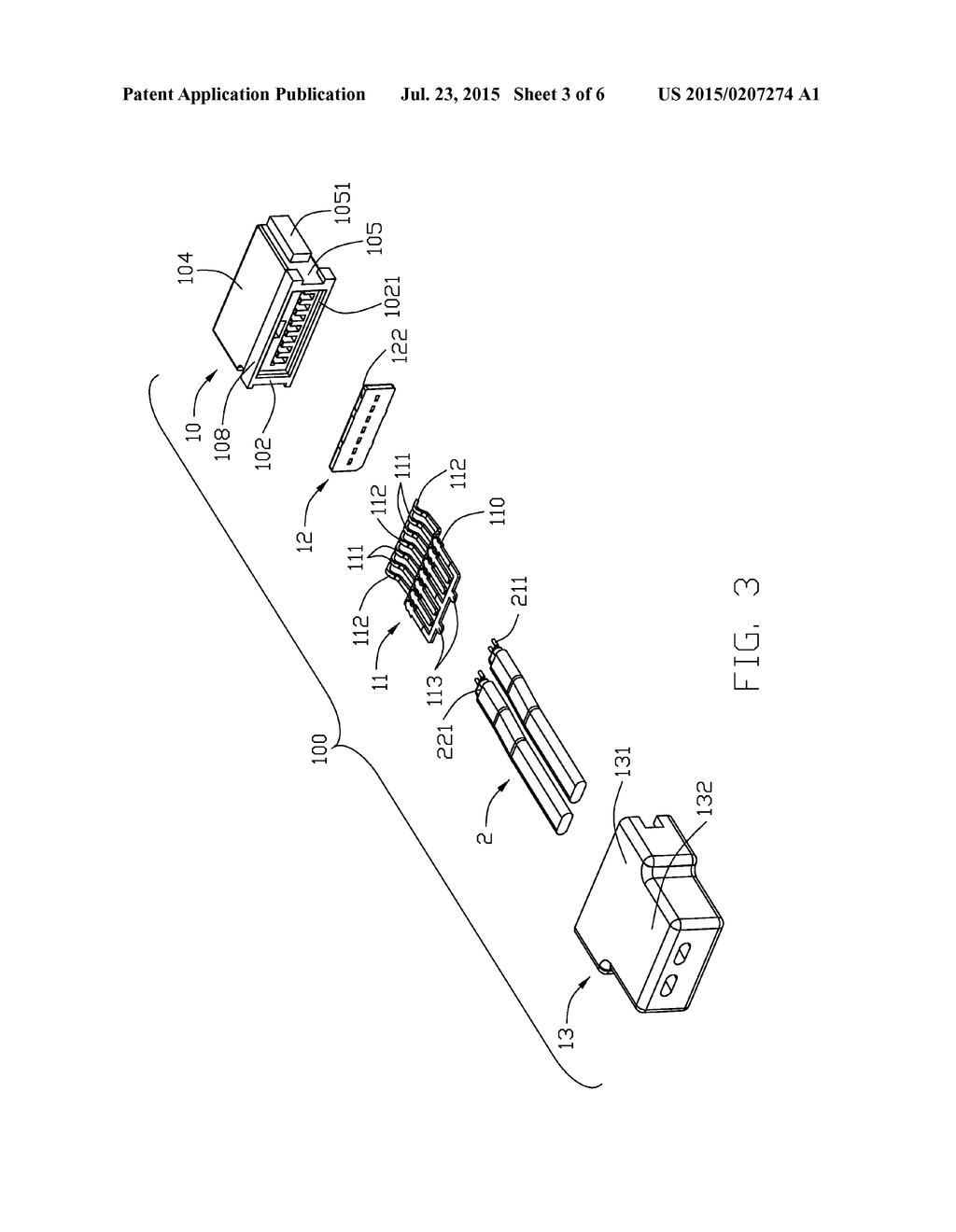 CABLE CONNECTOR ASSEMBLY WITH IMPROVED GROUNDING STRUCTURE - diagram, schematic, and image 04