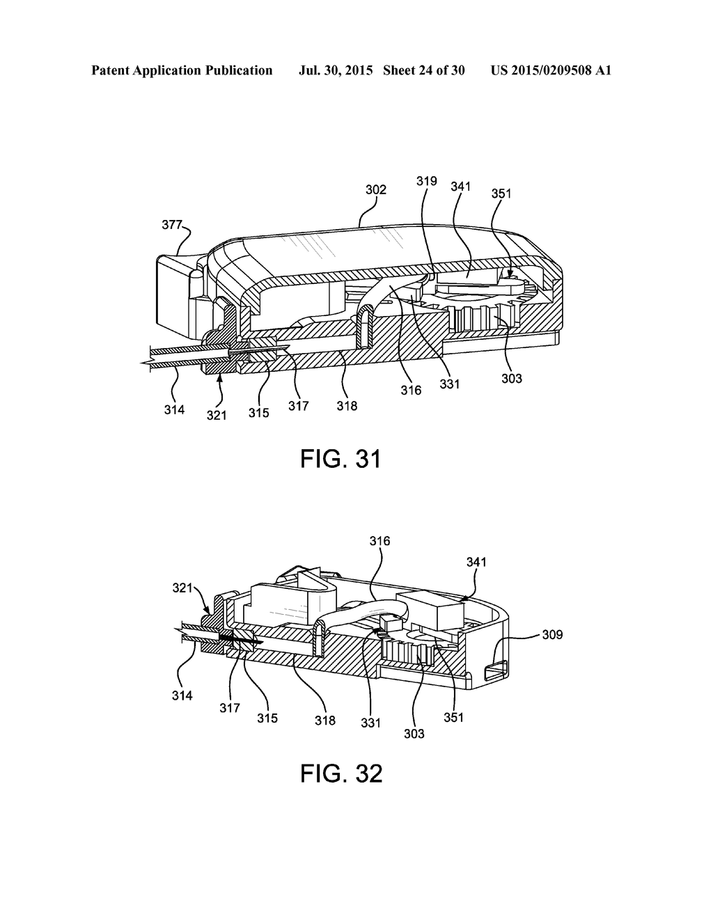 SELF-CONTAINED SPRING INSERTER FOR DRUG DELIVERY INFUSION SET - diagram, schematic, and image 25