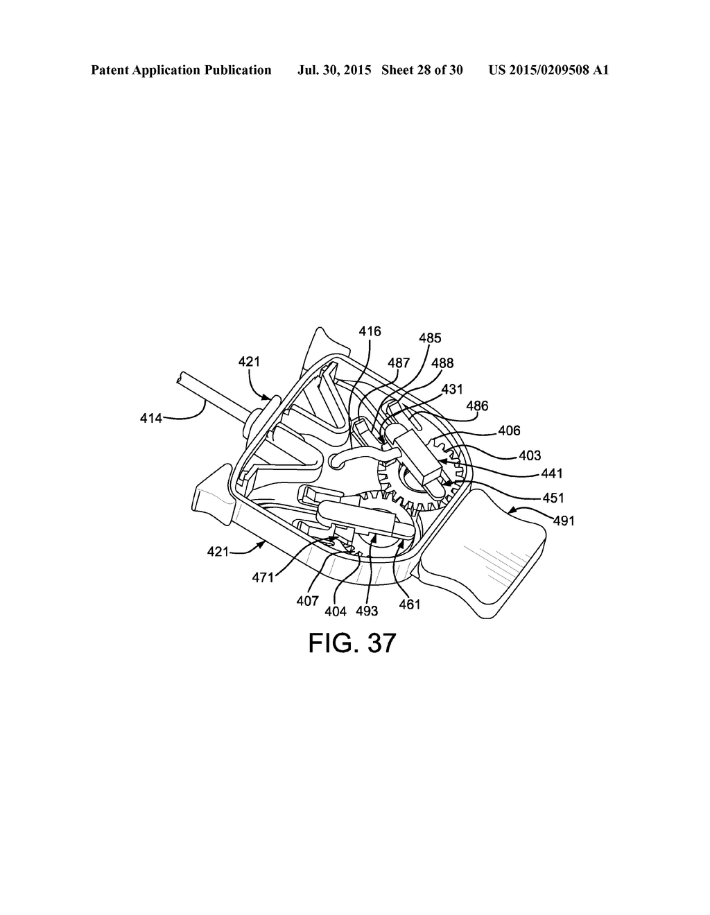 SELF-CONTAINED SPRING INSERTER FOR DRUG DELIVERY INFUSION SET - diagram, schematic, and image 29