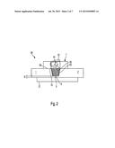 METHOD AND DEVICE FOR THE FRICTION STIR WELDING OF TWO COMPONENTS diagram and image