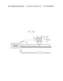 METHOD AND DICING DEVICE OF PROCESSING TRANSPARENT SPECIMEN USING     ULTRAFAST PULSE LASER diagram and image