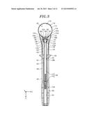 AUXILIARY HANDLE AND ELECTRIC POWER TOOL PROVIDED WITH THE AUXILIARY     HANDLE diagram and image