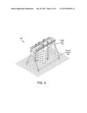 AUGER RACK WITH VERTICAL SECUREMENT MEANS FOR SUSPENDED STORAGE, USE     AND/OR TRANSPORT OF AUGERS OR DRILL BITS diagram and image