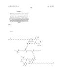 Double-Acylated GLP-1 Derivatives with a Linker diagram and image