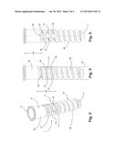 Plastic Dowel for Fastening of a Rail and Combination of such a Plastic     Dowel and a Rail Screw diagram and image