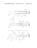 Plastic Dowel for Fastening of a Rail and Combination of such a Plastic     Dowel and a Rail Screw diagram and image