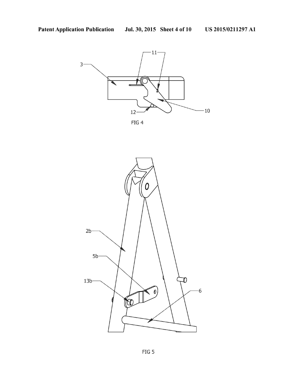 Stepladder with Latch Stud and Method - diagram, schematic, and image 05