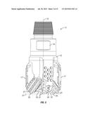 DRILL BITS WITH ANTI-TRACKING FEATURES diagram and image