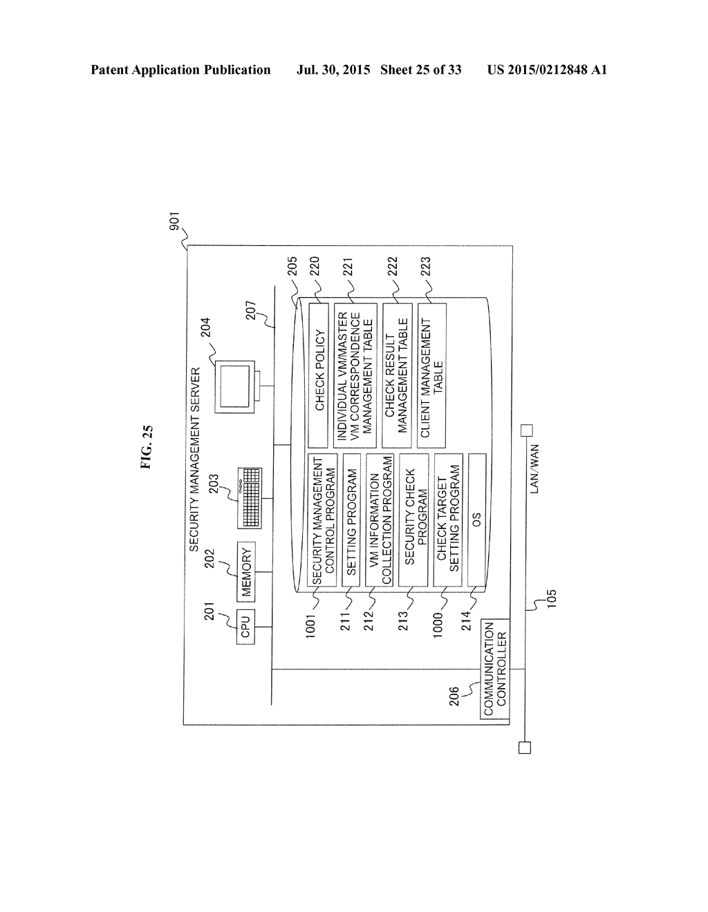 SECURITY MANAGEMENT DEVICE AND METHOD - diagram, schematic, and image 26