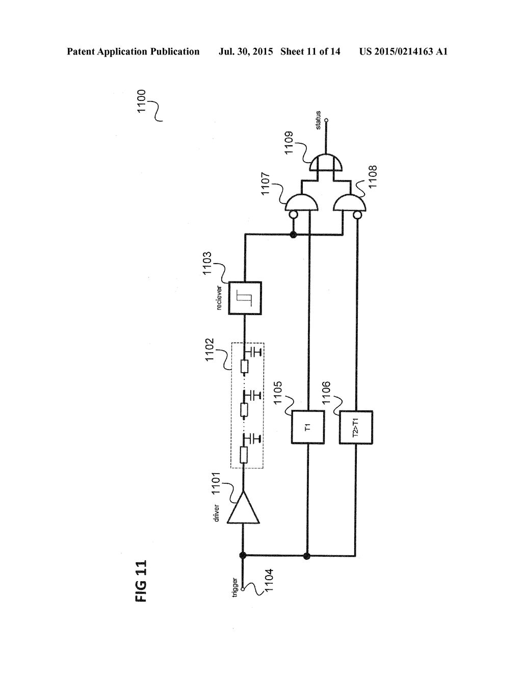 CHIP AND METHOD FOR DETECTING AN ATTACK ON A CHIP - diagram, schematic, and image 12