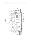 COOLING DEVICE AND POWER CONVERTER HAVING COOLING DEVICE diagram and image