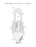 Article Of Footwear Including A Monofilament Knit Element With Peripheral     Knit Portions diagram and image