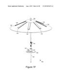 High Capacity Solar Charging Umbrella diagram and image