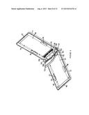 Security protected credit cards container and billfold diagram and image