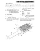 Water Removing Hair Brush diagram and image