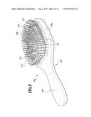 Water Removing Hair Brush diagram and image