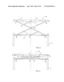 VERTICAL HEIGHT WORK SURFACE ADJUSTMENT APPARATUS diagram and image