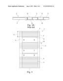 Slatted bed frame with integrable shoulder zone lowering device diagram and image