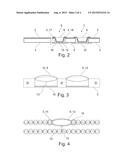 Slatted bed frame with integrable shoulder zone lowering device diagram and image