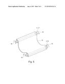 Slatted bed frame with integrable shoulder zone lowering device diagram and image