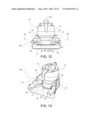 GRIPPER RETENTION DEVICE FOR A CAPSULE OR THE LIKE IN A MACHINE FOR THE     PREPARATION OF BEVERAGES, IN PARTICULAR ESPRESSO COFFEE diagram and image