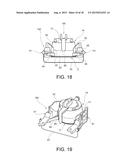 GRIPPER RETENTION DEVICE FOR A CAPSULE OR THE LIKE IN A MACHINE FOR THE     PREPARATION OF BEVERAGES, IN PARTICULAR ESPRESSO COFFEE diagram and image