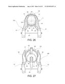 GRIPPER RETENTION DEVICE FOR A CAPSULE OR THE LIKE IN A MACHINE FOR THE     PREPARATION OF BEVERAGES, IN PARTICULAR ESPRESSO COFFEE diagram and image